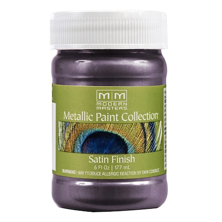 Modern Masters Metallic Paint, WaterBase, Lilac, 6 oz ME427